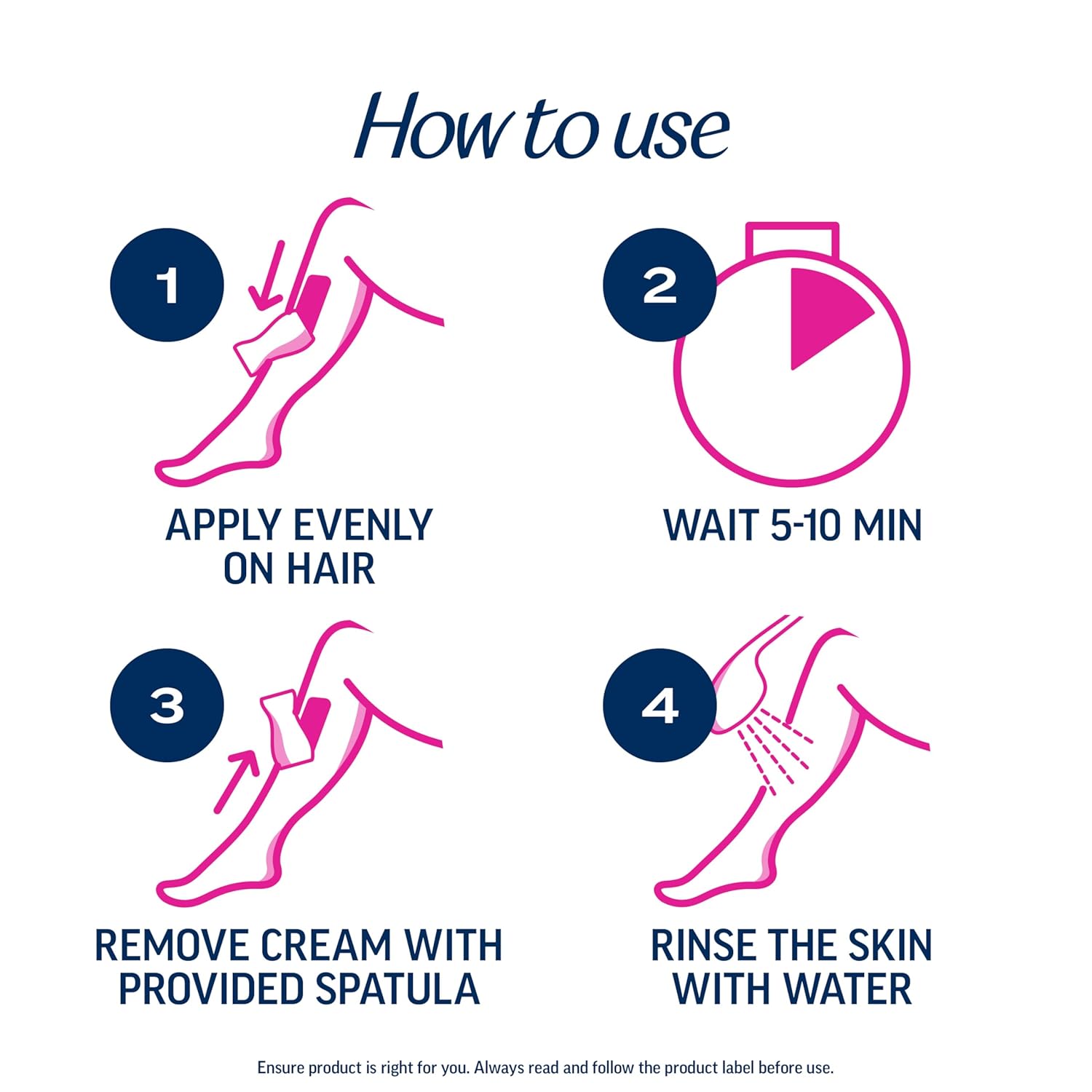 13.5 fl oz pump bottle with included hair removal spatula tool for easy application and removal