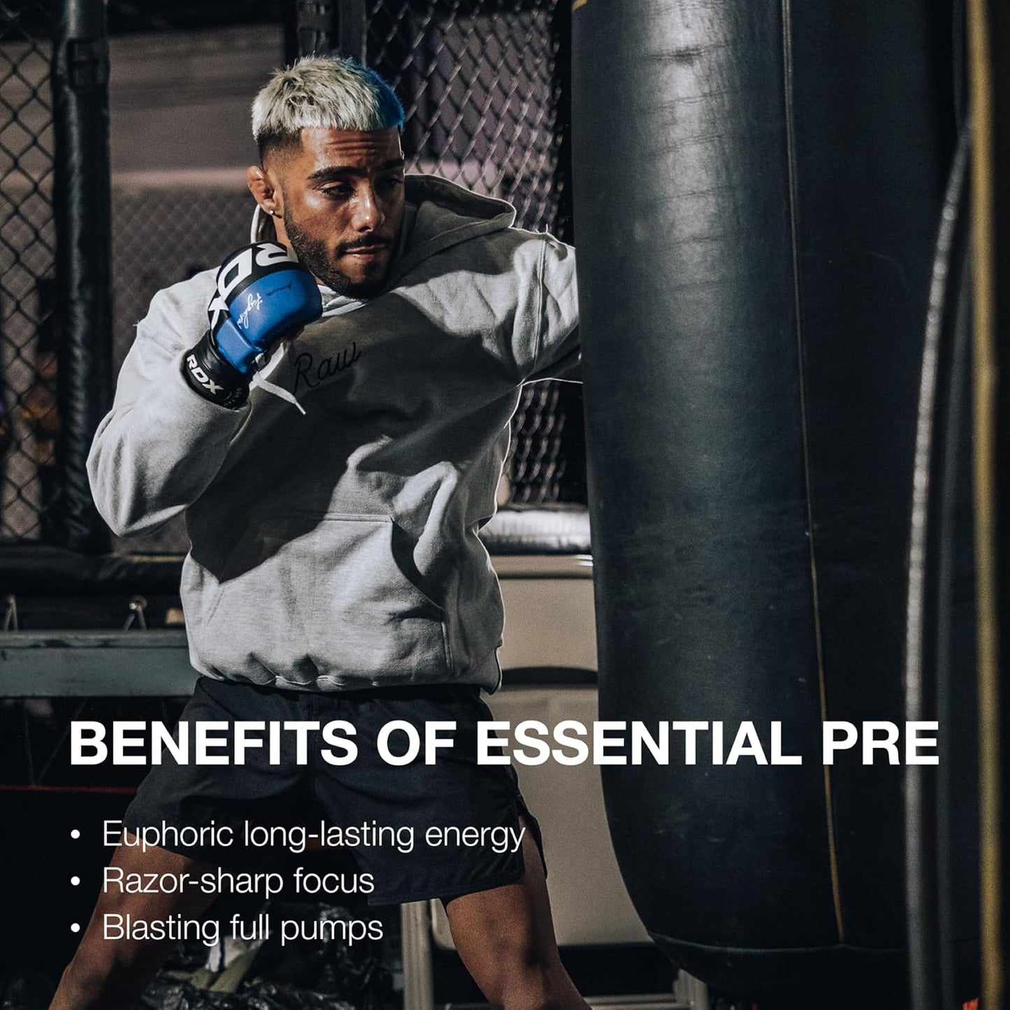 13 flavor and strength variants including 30-serving essential, 25-serving charged, and 2-pack bundle