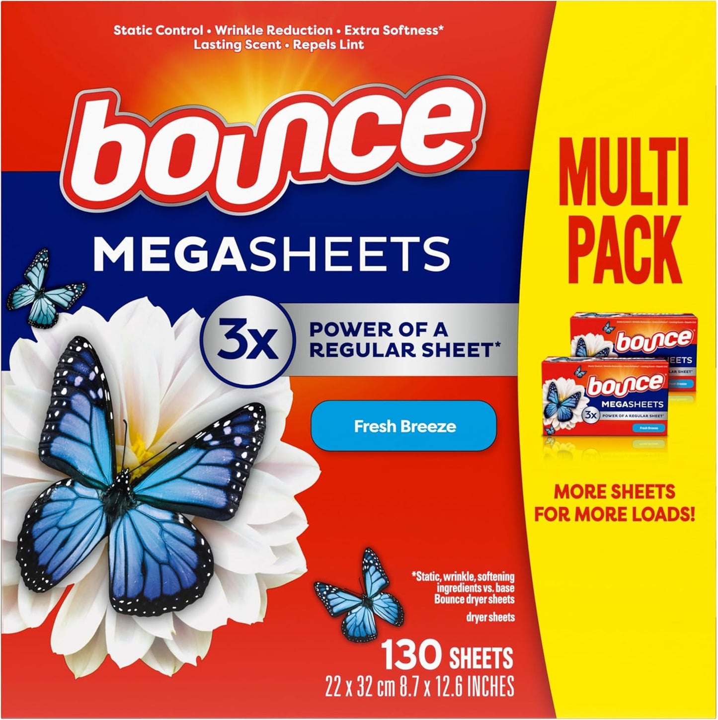 130-count box (also available as a pack of 3 totaling 390 sheets)