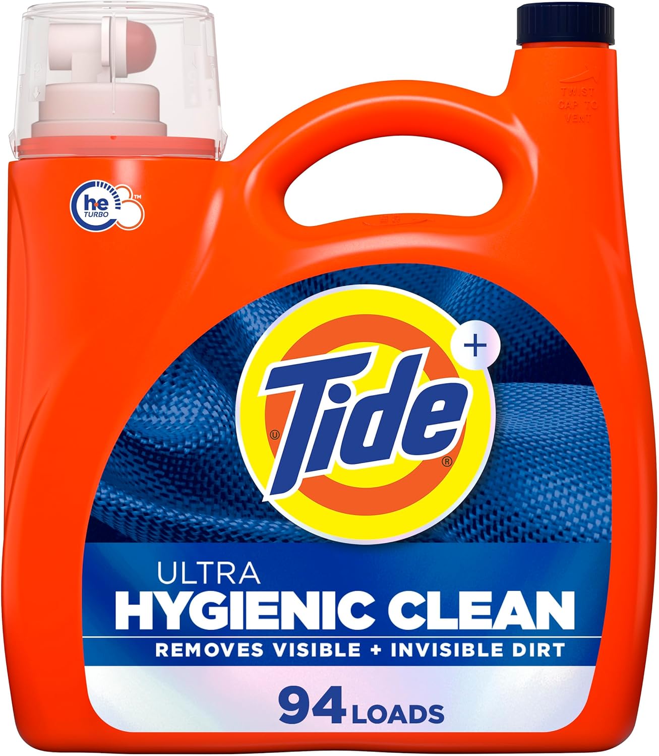 132 fl oz bottle yielding 94 loads of laundry