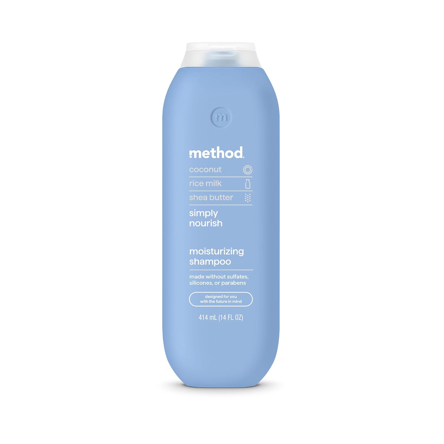 14 oz gel-form shampoo in single bottle or 2-pack configuration