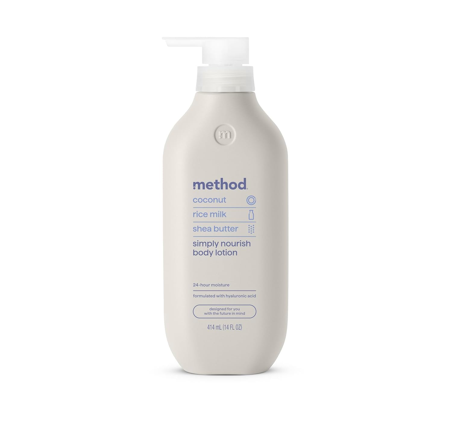 14 oz pump bottle delivering 24 hours of continuous moisture