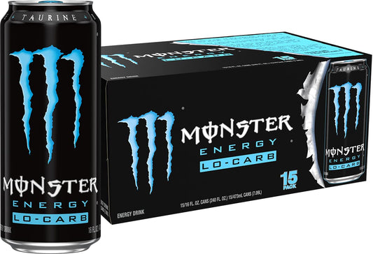 140mg caffeine per 16oz can — higher per-ounce dose than standard 8.3oz energy drinks