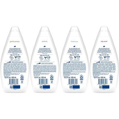 15.2 oz squeeze bottles with easy-grip format