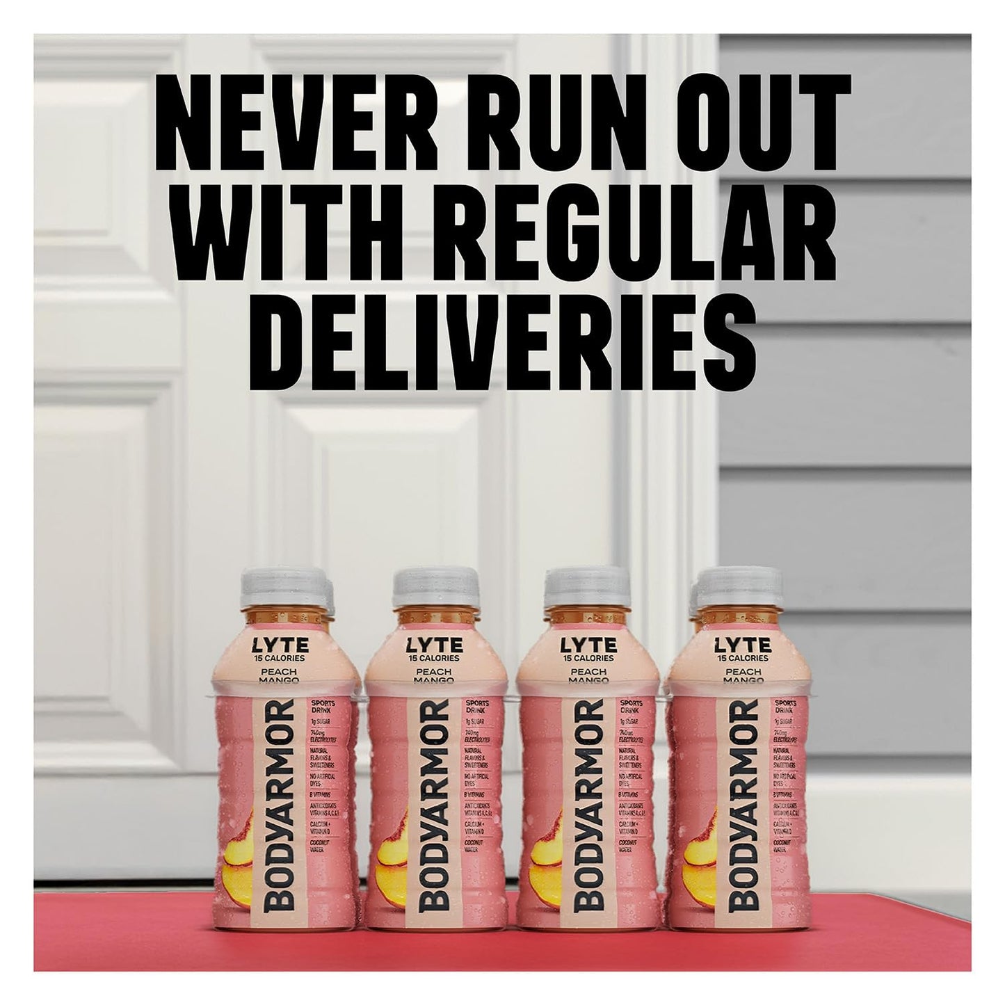 15-bottle multi-pack for stocking the fridge or transporting to events