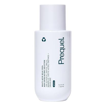 15% glycolic acid as primary exfoliant with supporting lactic, malic, mandelic, and phytic acids