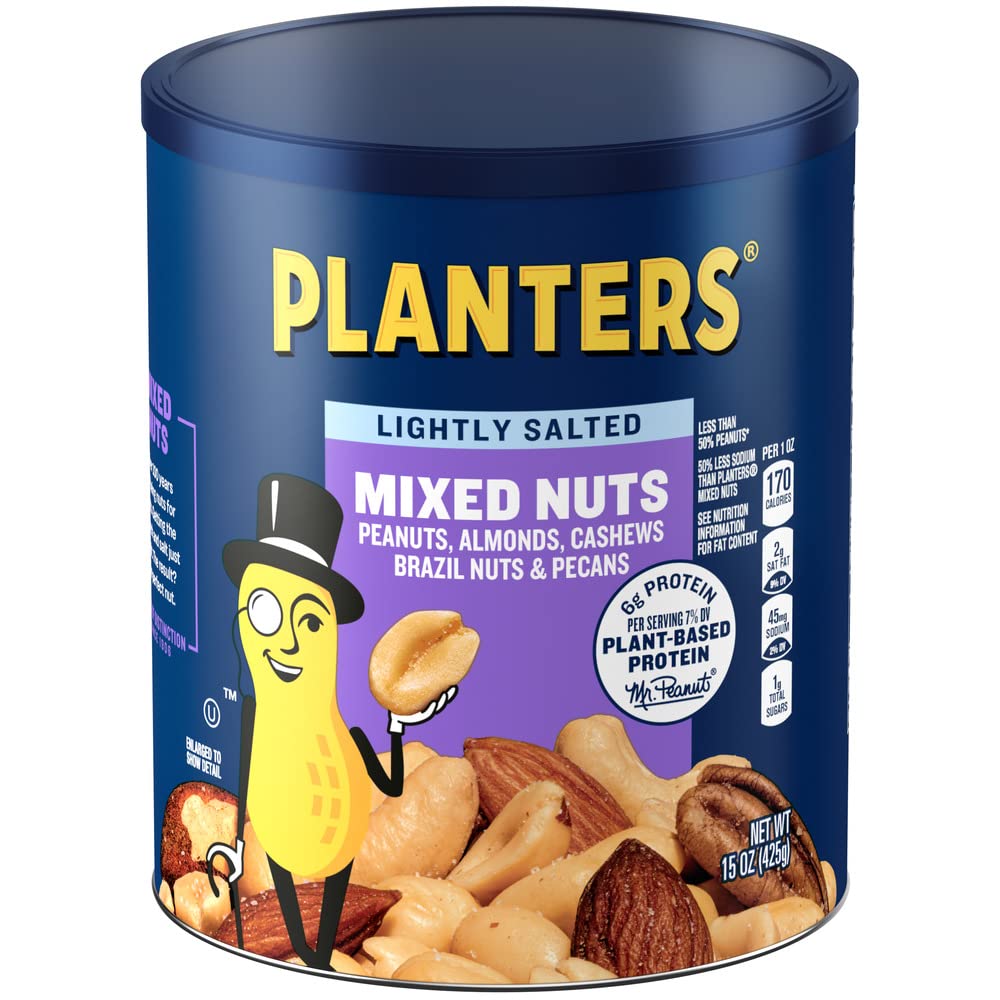 15 oz resealable canister for repeated snacking and freshness