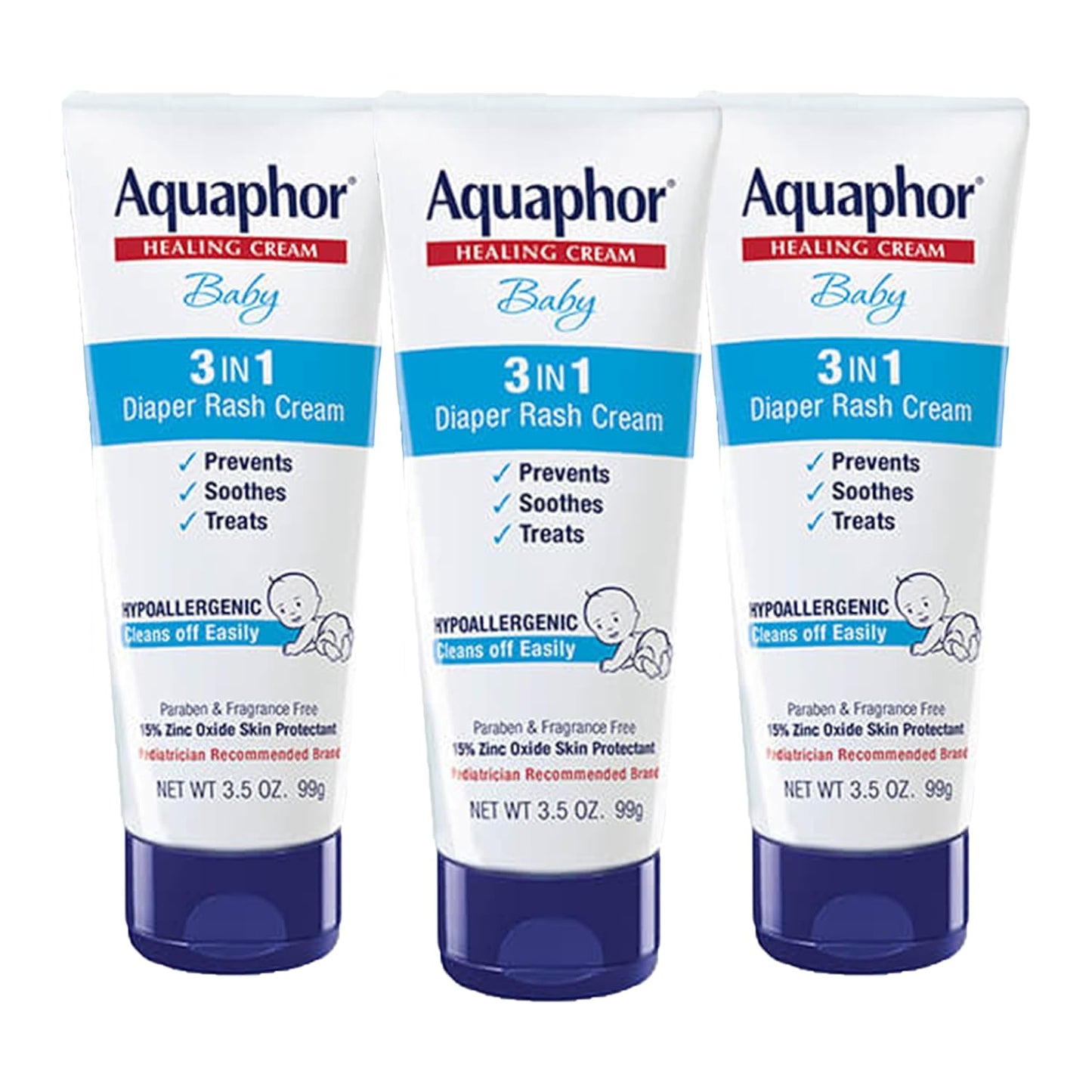 15% zinc oxide active ingredient forming a wetness-blocking barrier