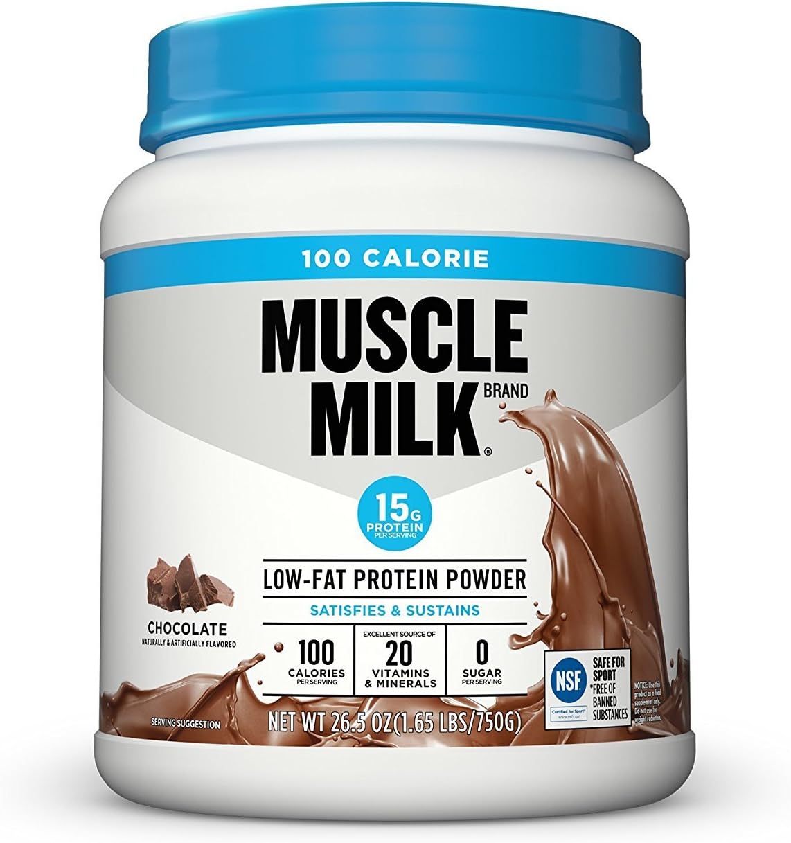 15g high-quality protein blend per serving