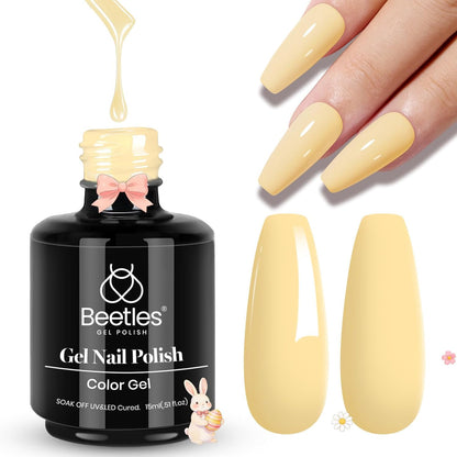 15ml / 0.51 fl oz bottle in creme yellow lemon chiffon shade with glossy creme finish