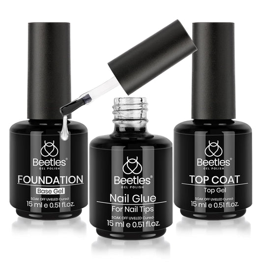 15ml 9-in-1 multi-functional nail glue gel functioning as base gel, blooming gel, rhinestone glue, slip solution, and tip adhesive