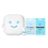 Starface Big Lil White Gift Set - Cute Birthday Skincare Gift for Her, Pimple Patches and Vanilla Lip Balm