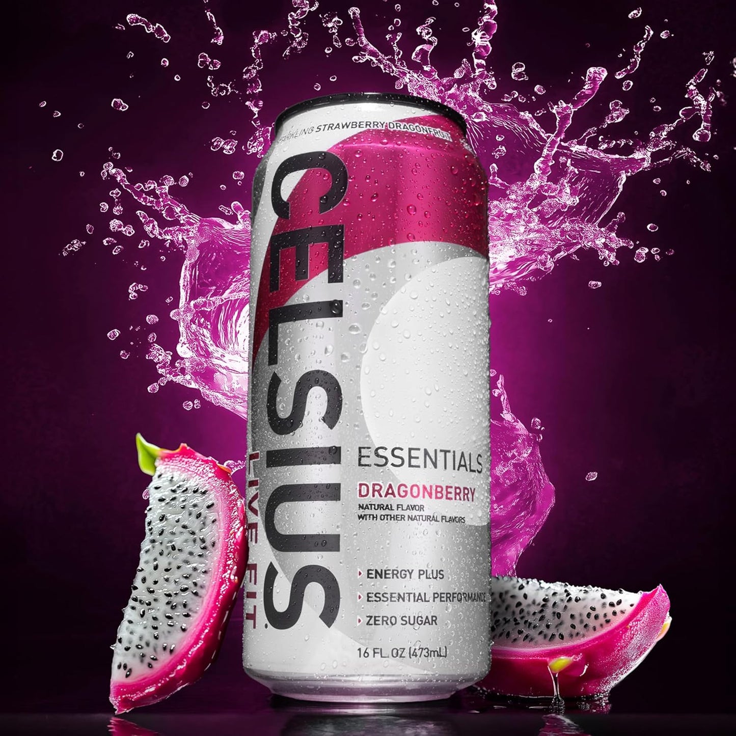 16 fl oz can format available in 12-pack or 24-pack across 6 flavor variants