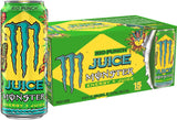 Monster Energy Juice Rio Punch, Tropical Energy Drink for Camping and Tailgates, 16 oz Cans, Pack of 15