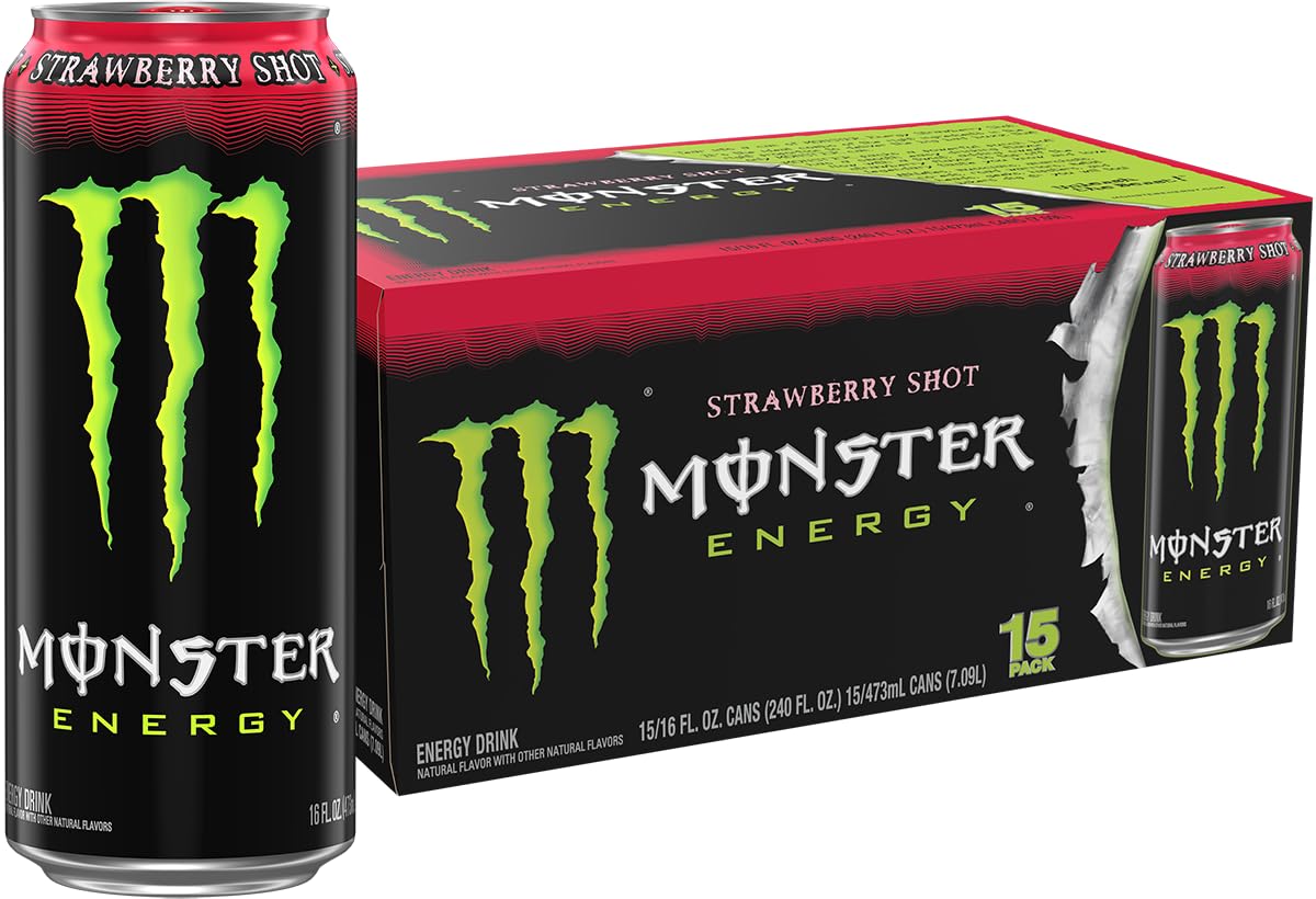16 fluid ounce single-serve can for a full-sized energy hit