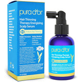 PURA D'OR Hair Thinning Therapy Energizing Scalp Serum – Thoughtful Birthday Gift for Her & Him, 4oz