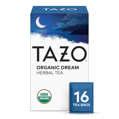 16 organic tea bags per standard box, with 48ct and 96ct multi-flavor variety packs available