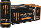 Monster Energy Orange Dreamsicle Energy Drink 16oz (Pack of 15) – Study Fuel for Late-Night Focus Sessions