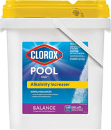 Clorox Pool & Spa Alkalinity Increaser for Backyard Pool Maintenance, 16LB Granular pH Stabilizer