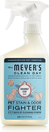 Mrs. MEYER'S CLEAN DAY Pet Stain & Odor Fighter – Living Room Reset Spray for Self-Care Sundays