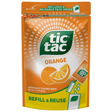 Tic Tac Orange Bulk Refill Bag – Stocking Stuffer and Birthday Gift for Her, Includes Pocket Travel Pack