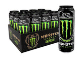 Monster Energy Import Lo-Carb 18.6 oz Resealable Can for Long Study and Work Sessions, 12-Pack