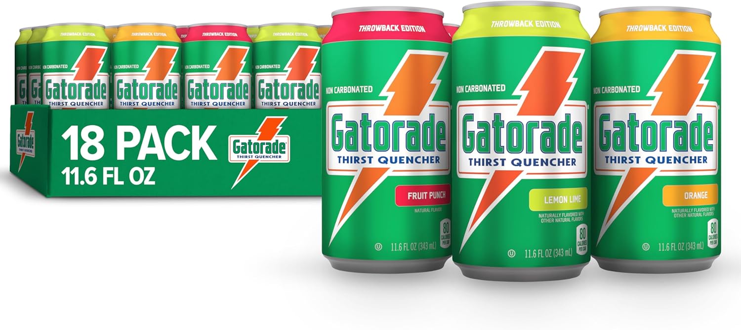 18-can multipack with 6 each of lemon-lime, fruit punch, and orange
