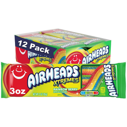 18-count bulk pack of 2 oz individually wrapped candy belts