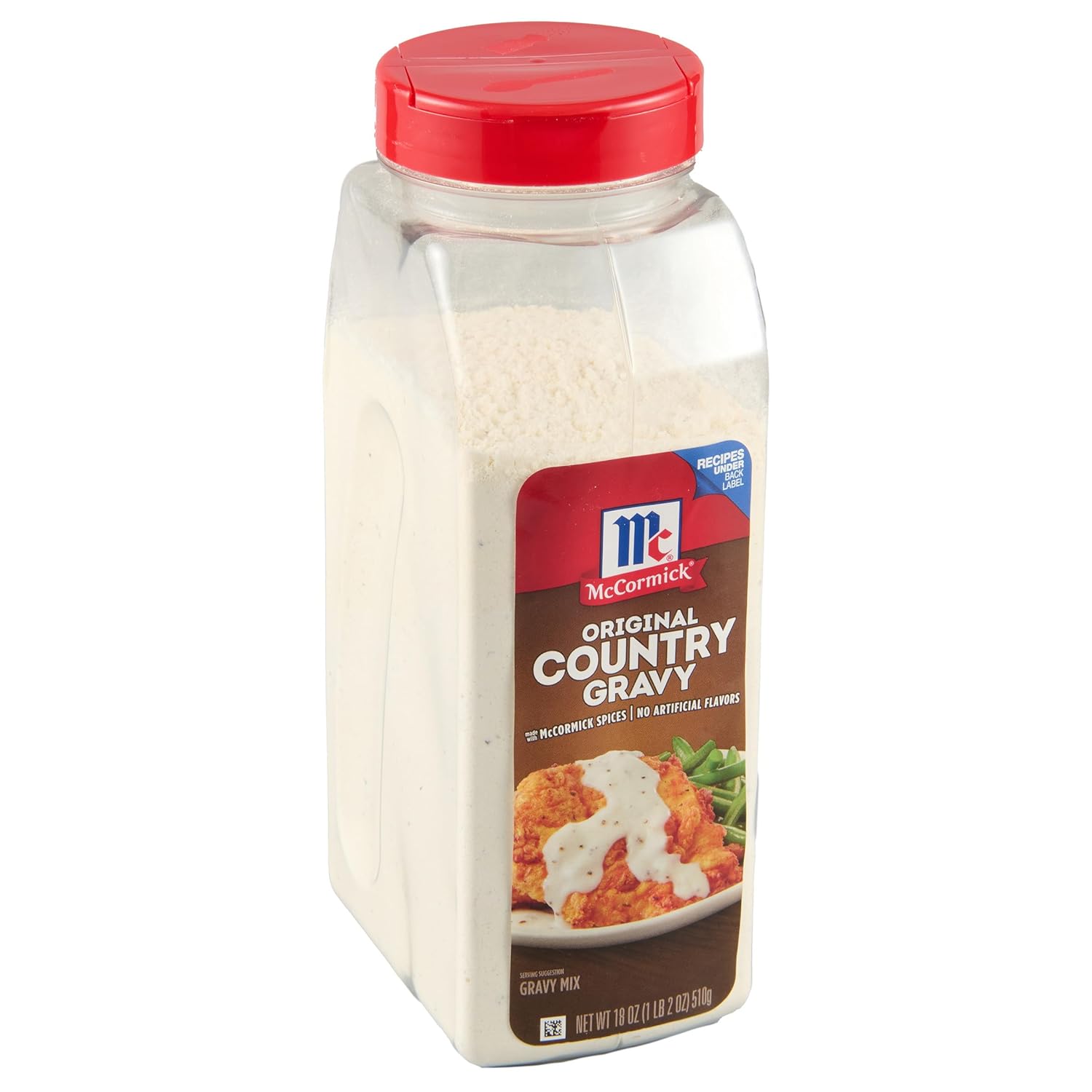 18 oz family-size canister plus single-serve 2.64 oz pouches in multi-packs of 1, 2, 4, or 8