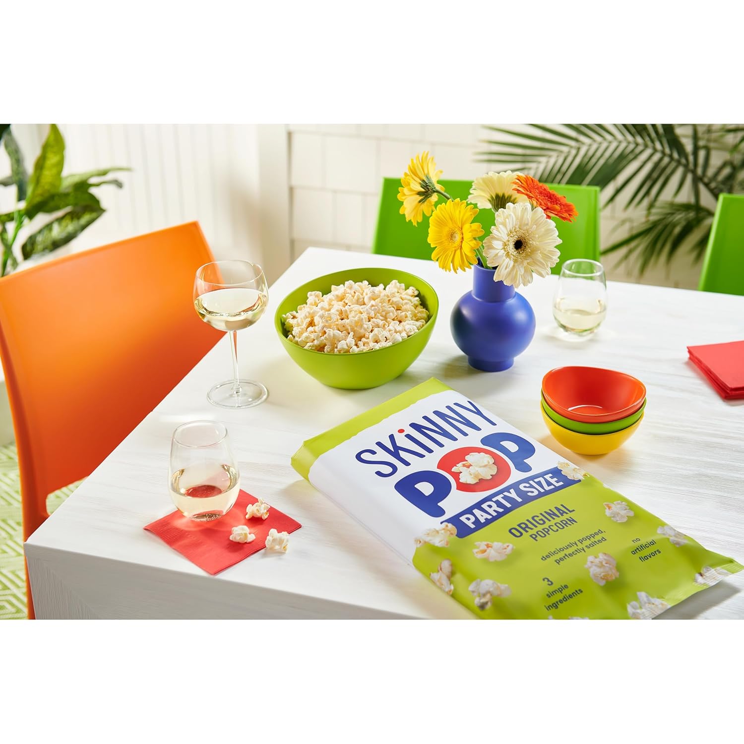 18-variant product line spanning flavors (original, white cheddar, avocado lime, butterbeer, garlic butter, cheddar jalapeño, etc.), sizes (0.65 oz, 4.4 oz, 5.3 oz, 8 oz), and pack counts (1, 2, 3, 4, 6)
