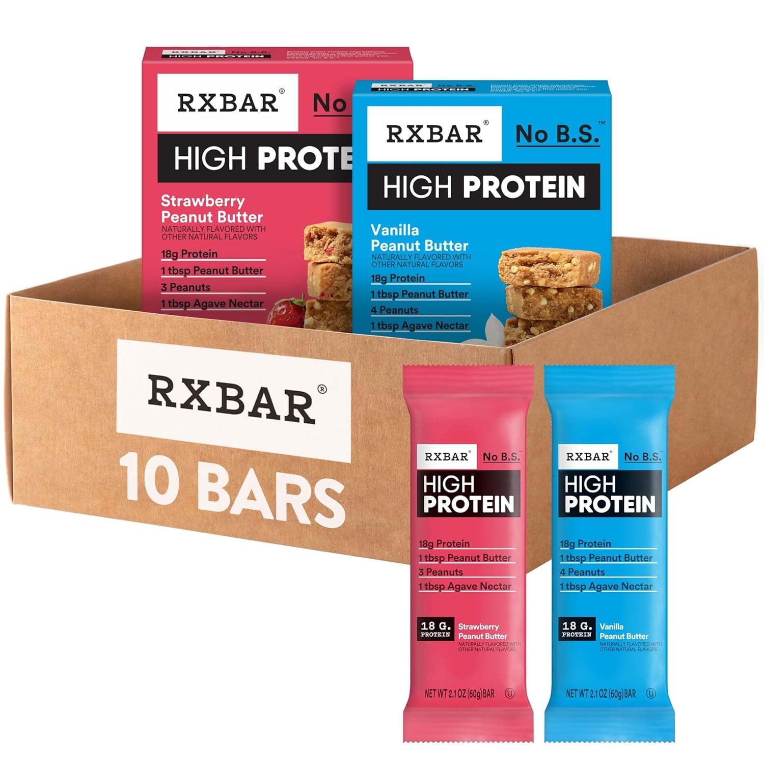 18g complete protein per bar from high-quality pea protein