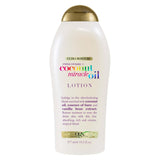 OGX Coconut Miracle Oil Body Lotion – Tropical Vanilla Scent Lotion for Meditation Room and Yoga Space Aromatherapy Ritual