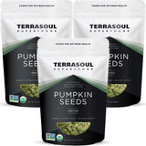 Terrasoul Superfoods Organic Pumpkin Seeds – Plant-Based Protein for Mindful Meal Prep