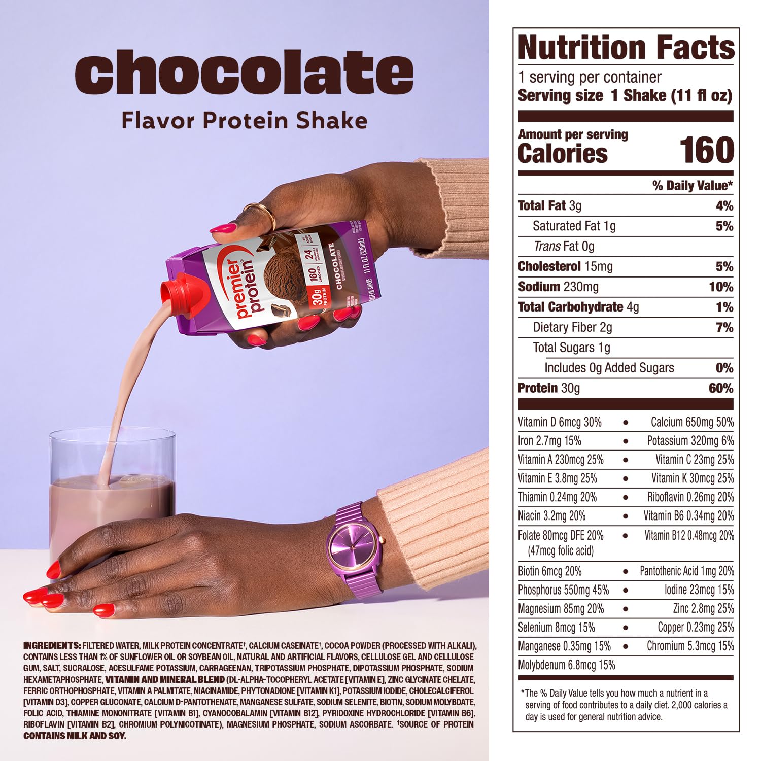 1g sugar, 3-5g carbs, 160 calories, and low-fat macros for guilt-free indulgence