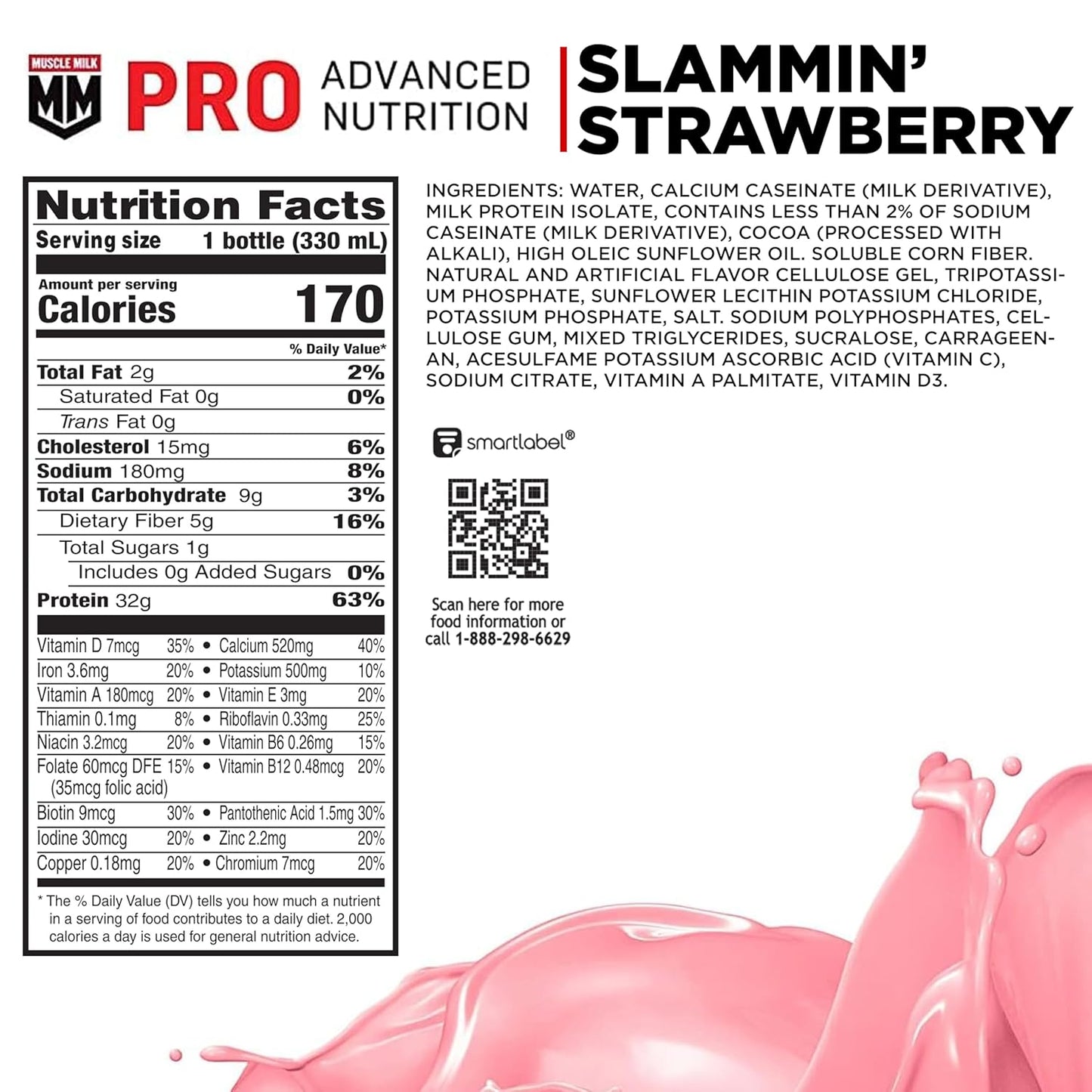 1g sugar per bottle with sucralose and acesulfame potassium sweetening
