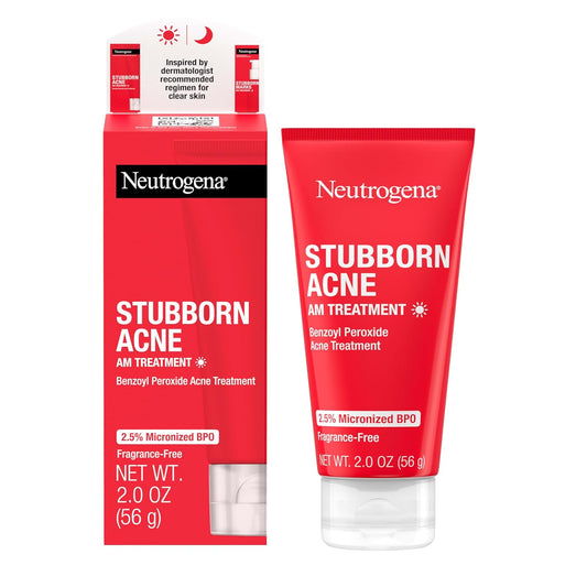 2.5% micronized benzoyl peroxide active ingredient for deep pore penetration