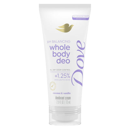 2.5 oz cream format with mess-free direct application that goes on invisible and clear