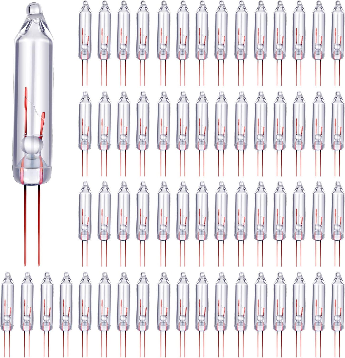 2.5 volt / 0.42 watt incandescent mini bulb with e17 shape and e26 base