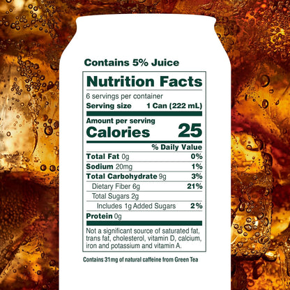 2–5g sugar per can, dramatically lower than conventional soda