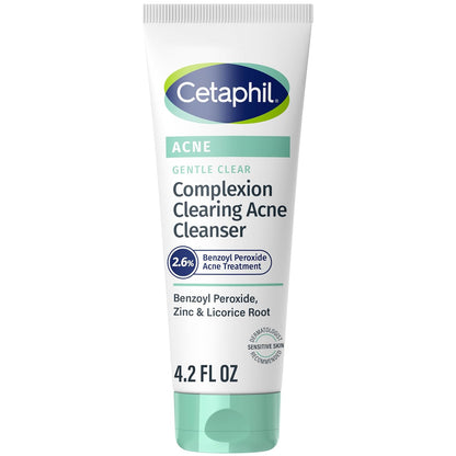 2.6% micronized benzoyl peroxide for fast-acting yet gentle breakout clearing