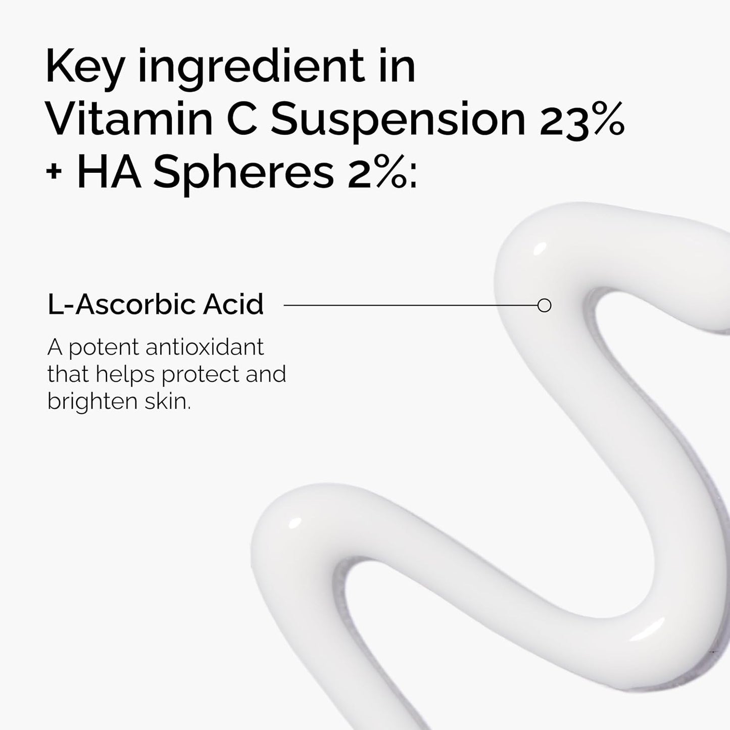 2% hyaluronic acid spheres for added surface hydration