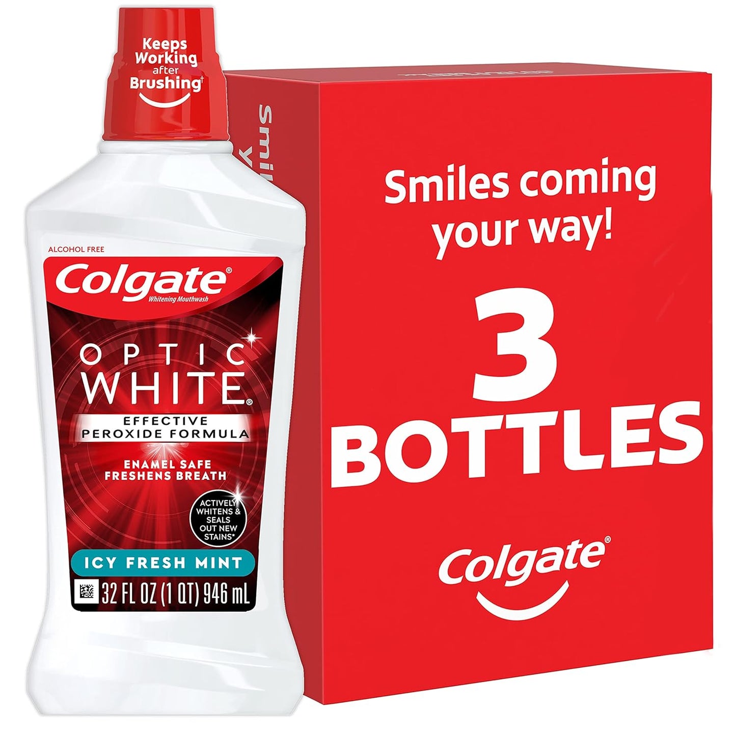 2% hydrogen peroxide whitening active ingredient