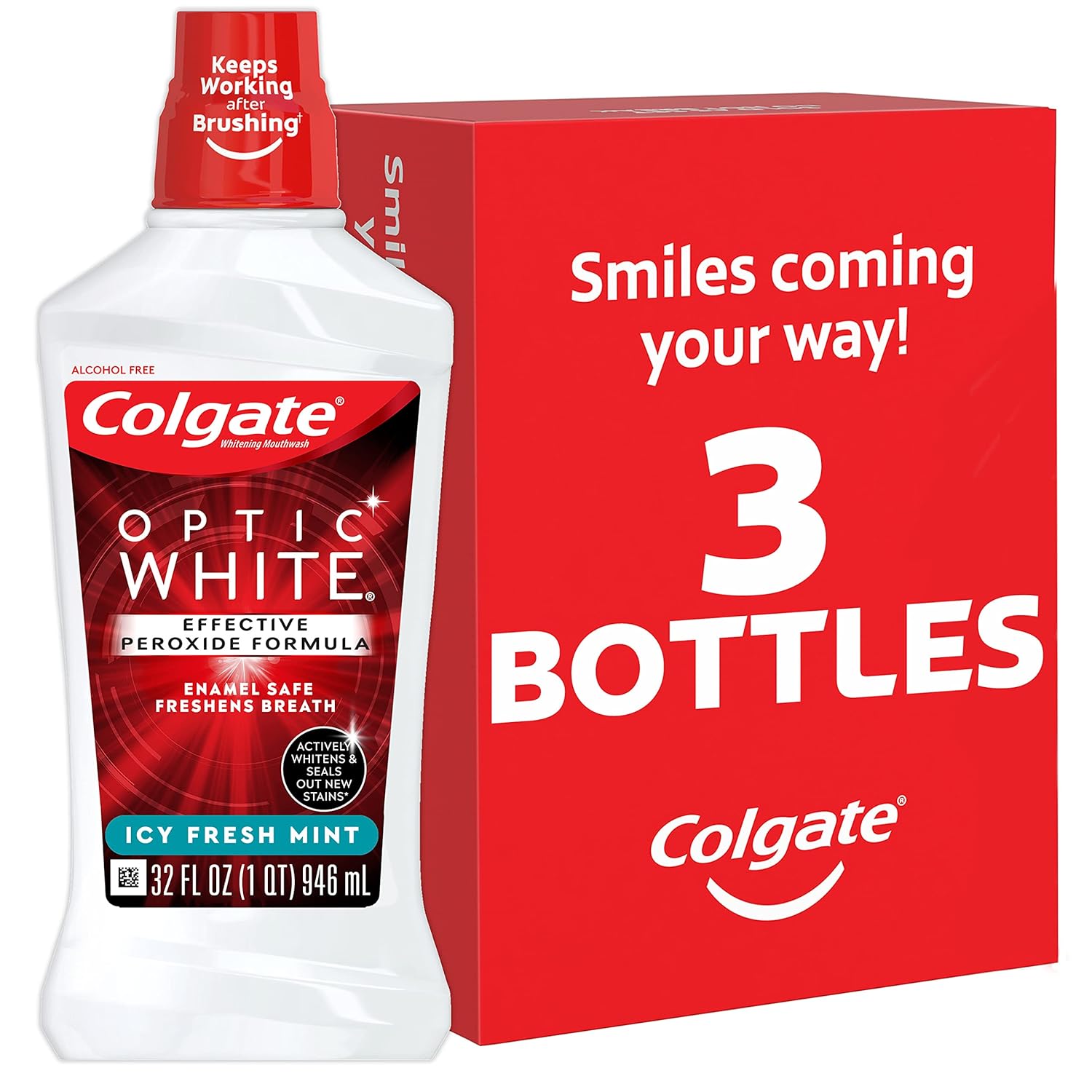 2% hydrogen peroxide whitening active ingredient