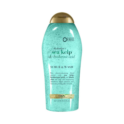 2-in-1 liquid body wash and exfoliating scrub