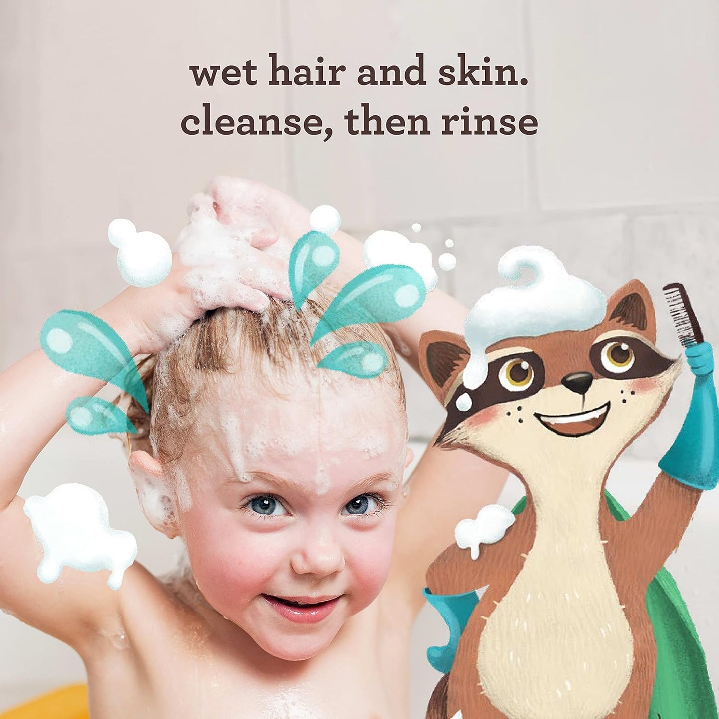 2-in-1 shampoo and conditioner that cleanses, conditions, and detangles in one step