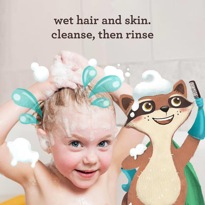 2-in-1 shampoo and conditioner that cleanses, conditions, and detangles in one step