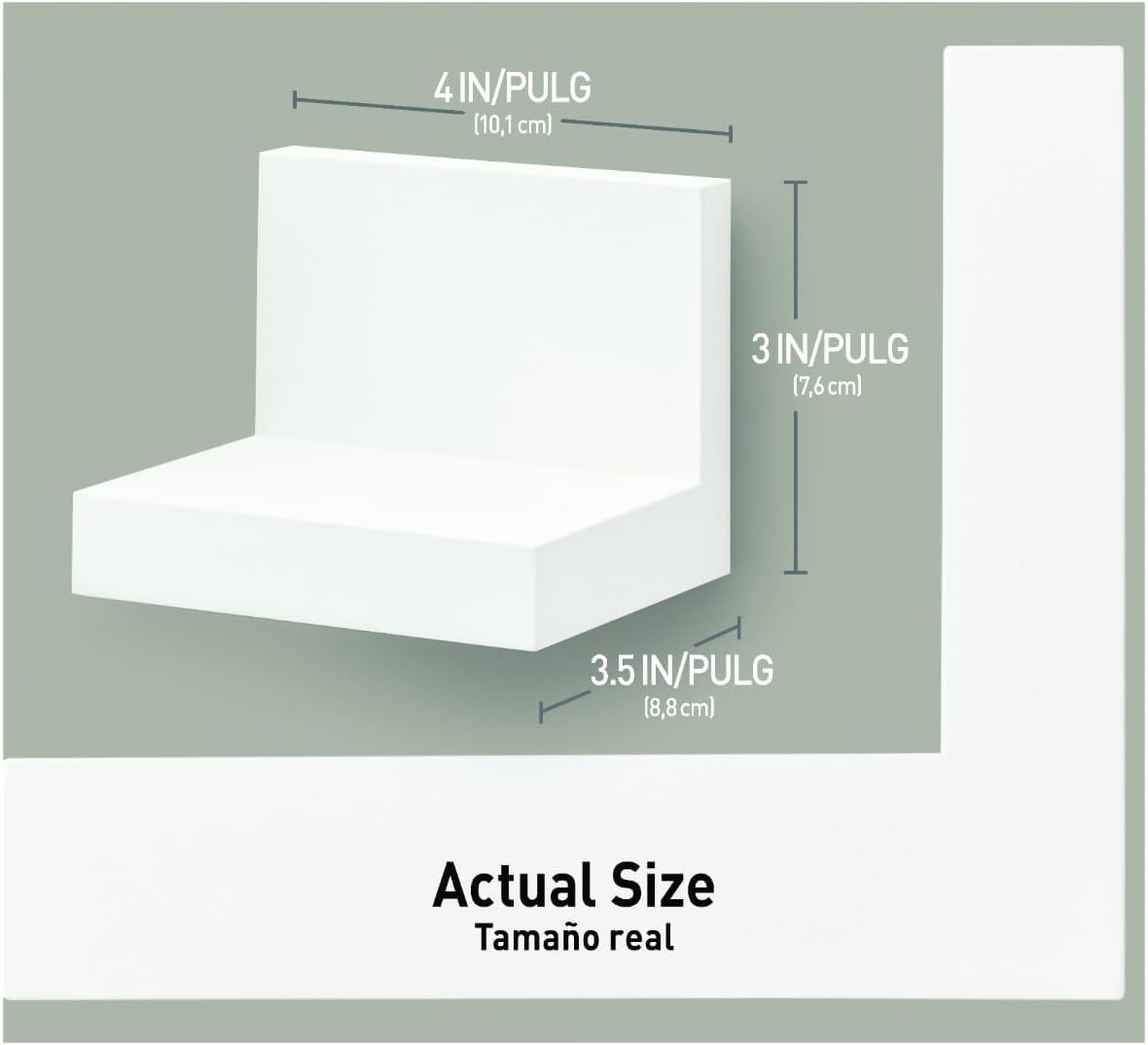 2 lb weight capacity per display ledge