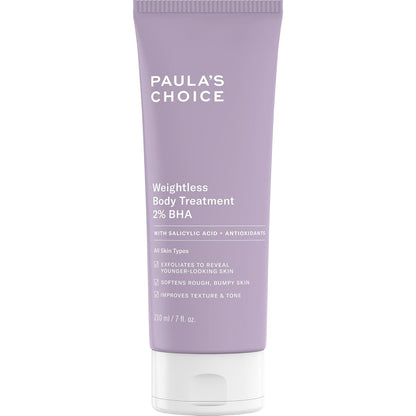 2% salicylic acid (bha) for chemical exfoliation and pore unclogging