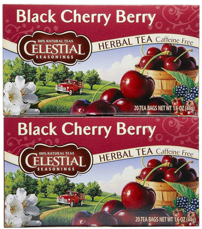 20-count teabags per box with multiple pack-size variants (1, 2, 3, and 40-count)