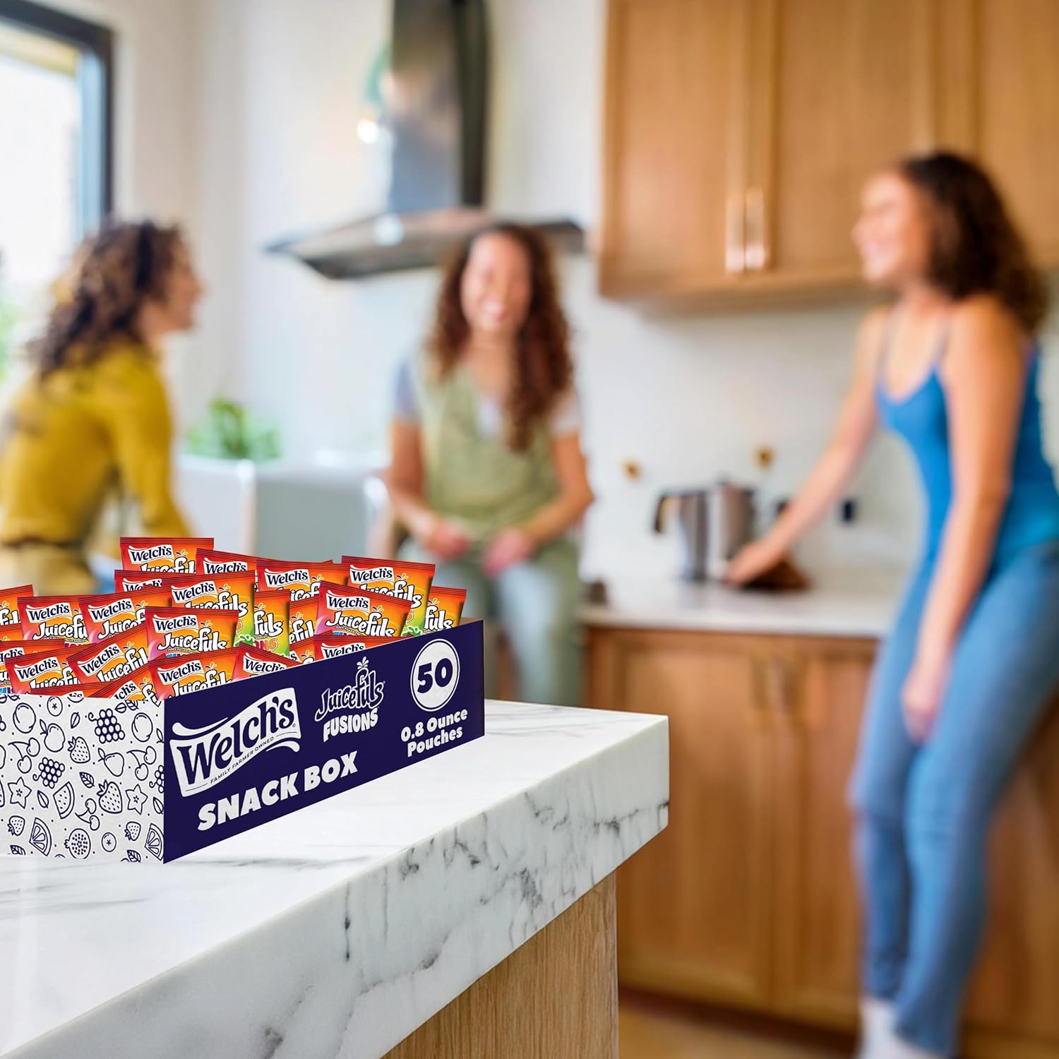 20% daily value of vitamins c, a & e per serving, made with whole fruit puree
